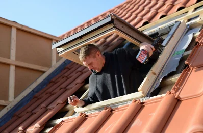 Pose de fenêtres de toit Velux à Tesson